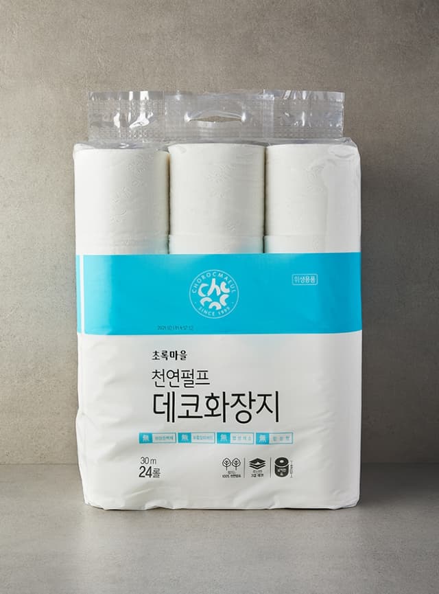 천연펄프 데코화장지(30mx24롤)