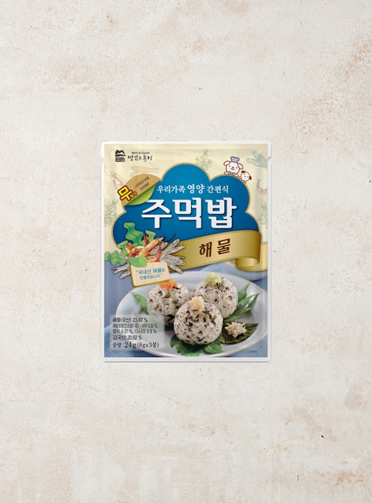 주먹밥 해물(8gx3봉)