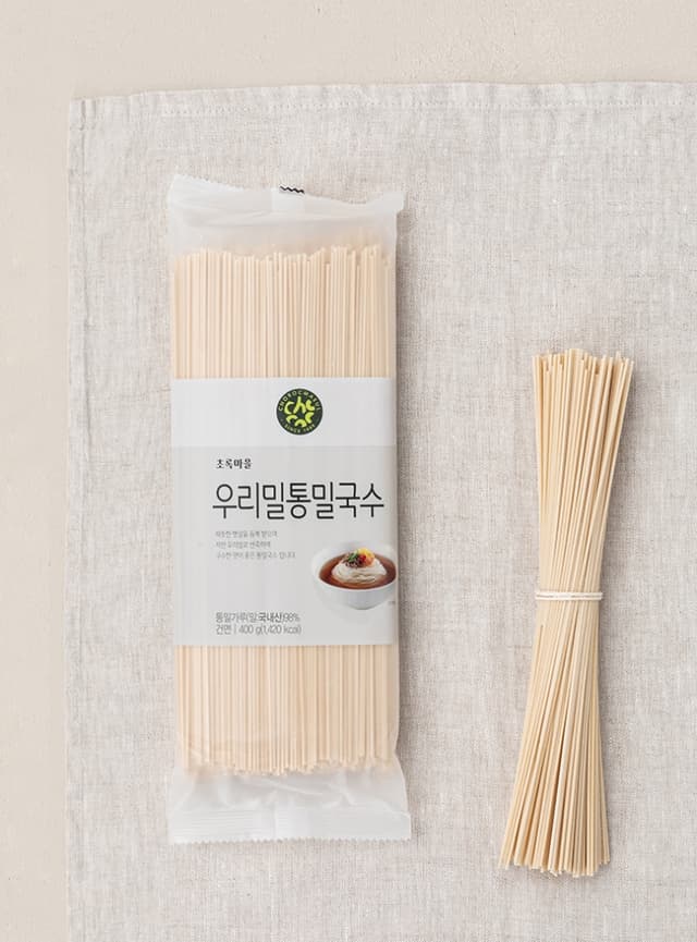 우리밀 통밀국수(400g)