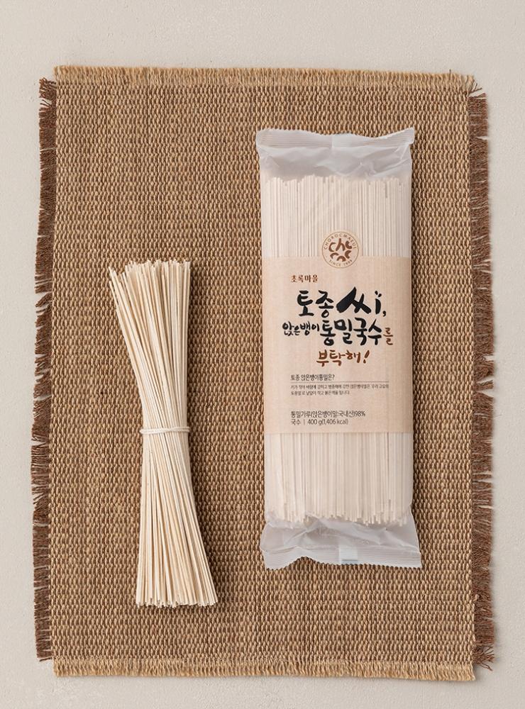 토종씨 앉은뱅이통밀국수(400g)