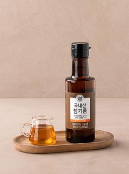 국내산 참기름(180mL)