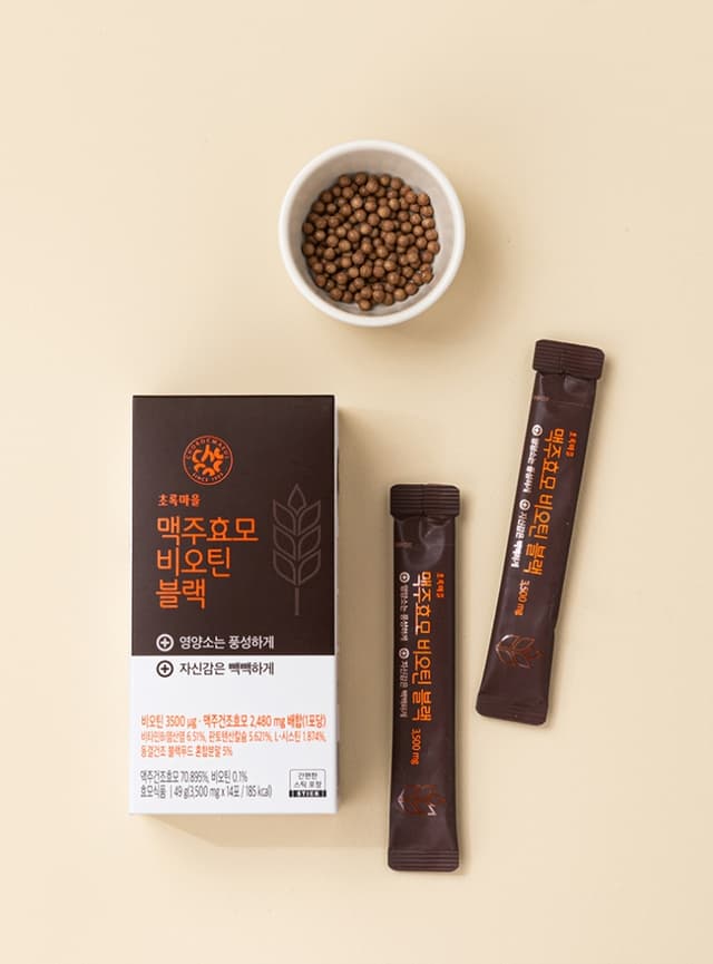 맥주효모 비오틴 블랙(3.5gx14포)