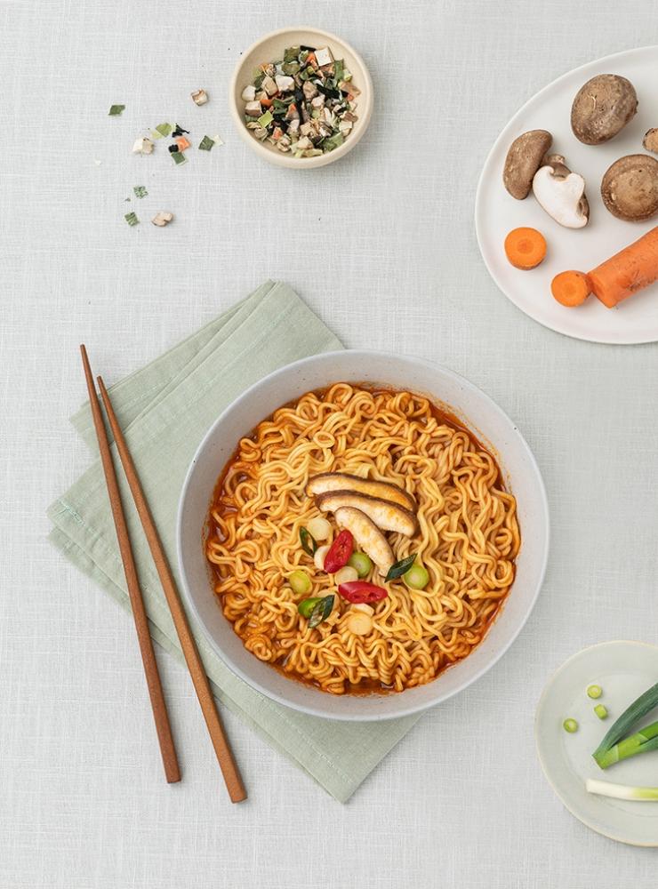 우리쌀로 빚은 채식라면(104g)