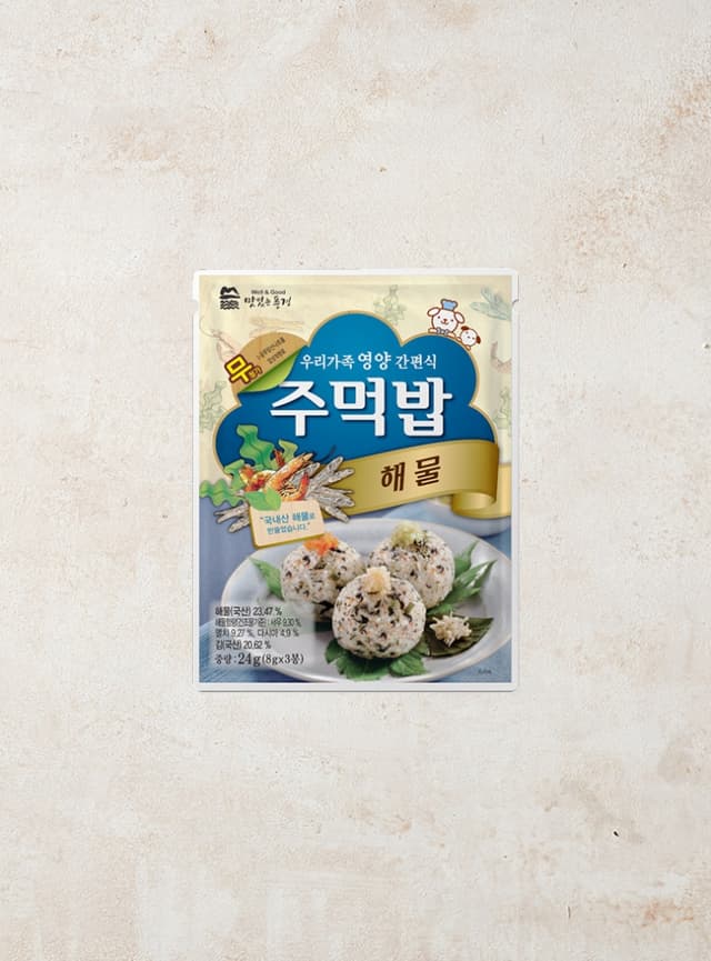 주먹밥 해물(8gx3봉)