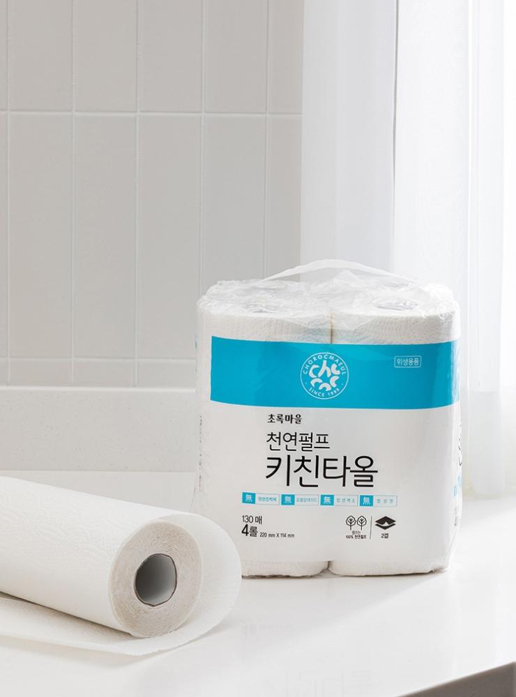 천연펄프 키친타올(130매x4롤)