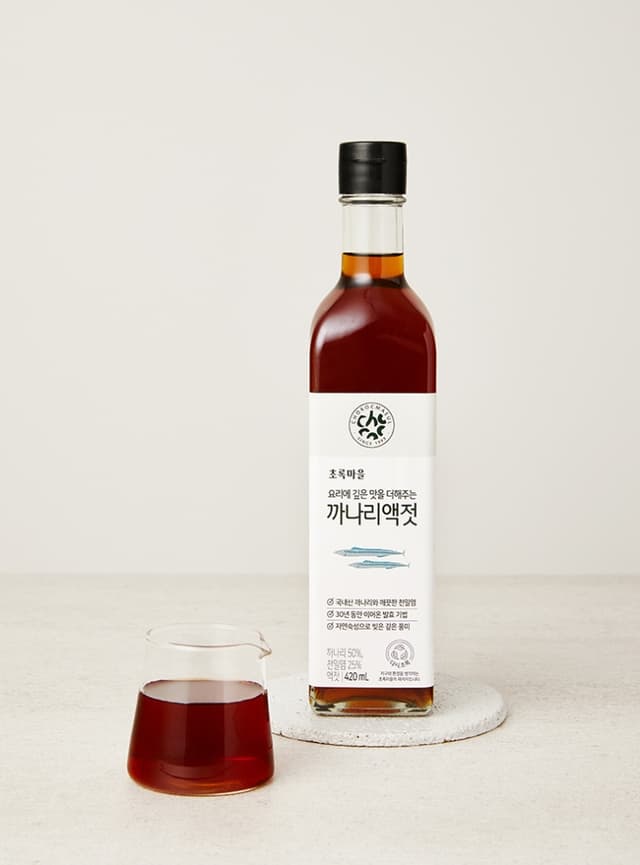 요리에 깊은 맛을 더해주는 까나리액젓(420ml)