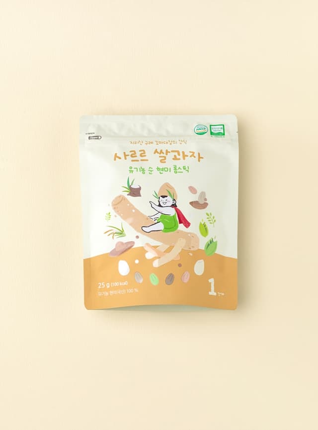지구대장 유기농 순현미 롱스틱(25g)