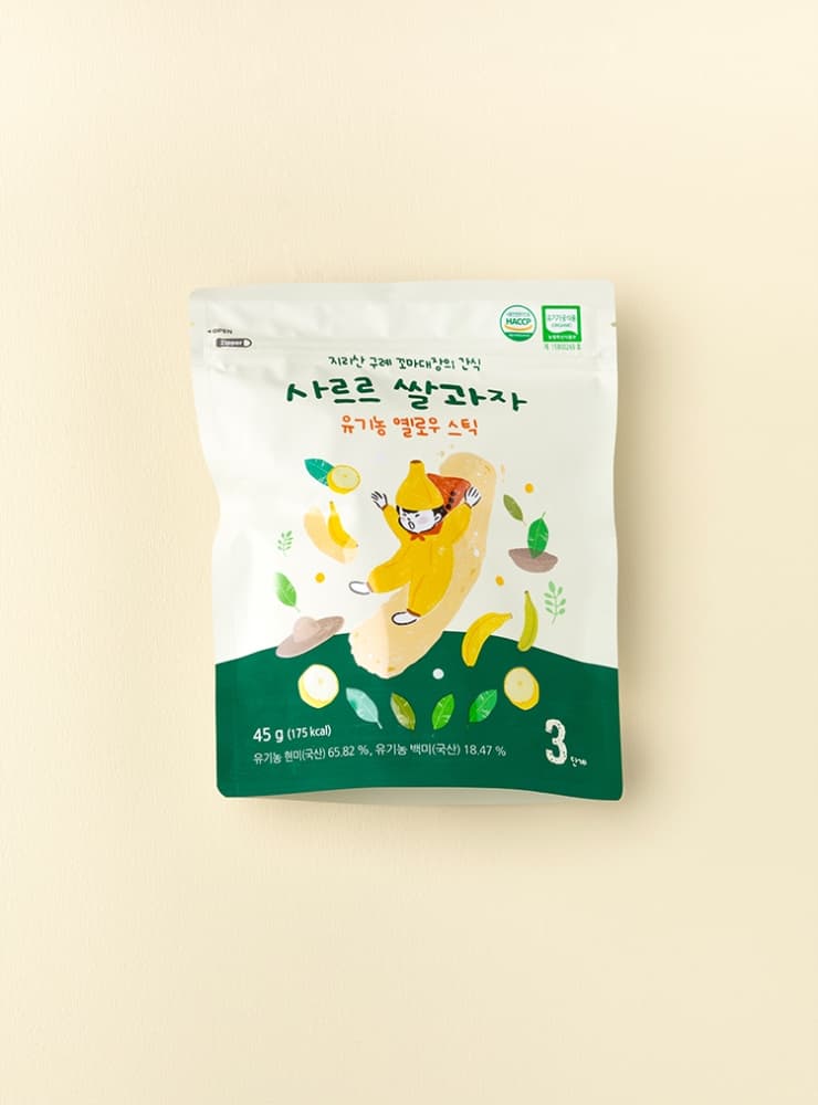 지구대장 유기농 옐로우스틱(45g)