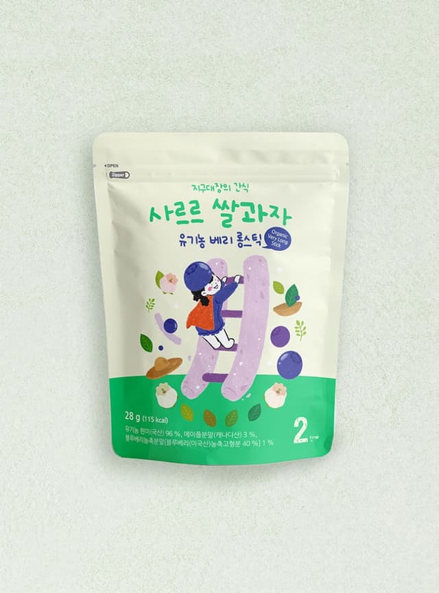 지구대장 유기농 베리롱스틱(28g)
