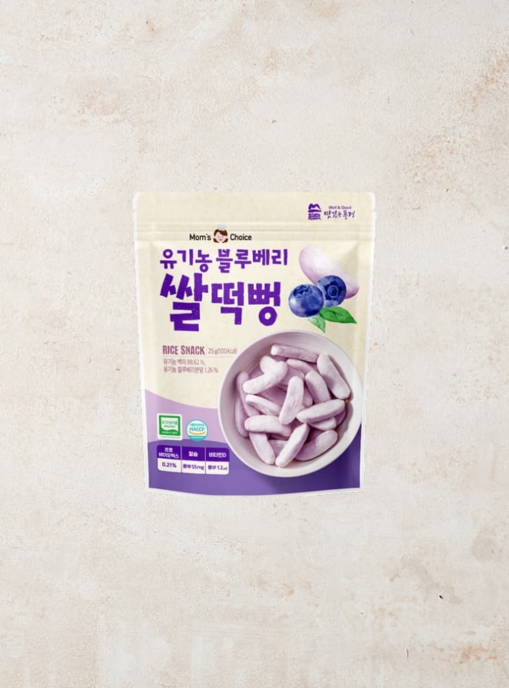 유기농 블루베리 쌀떡뻥(25g)